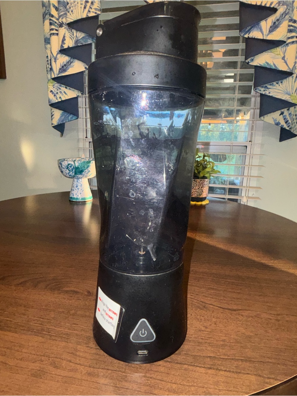 Black & Decker Portable Black Personal Blender Bottle